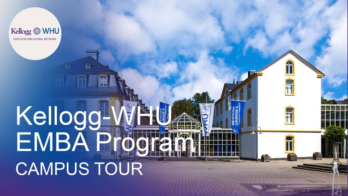 [Translate to English:] Digitale Campusführung Kellogg-WHU EMBA Program Campus Tour