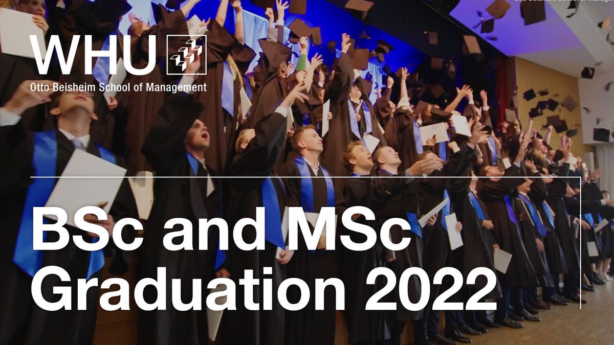 Ein Video mit Absolventen des BSc- und MSc-Studiengangs in der Stadthalle Vallendar